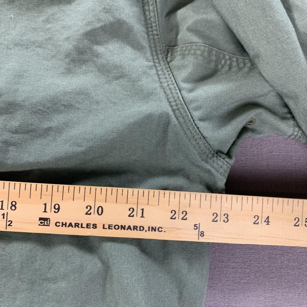 5.11 Tactical Shirt Mens MED Olive Green Long Sleeve Button Front Vented Twill - Picture 14 of 16